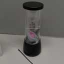 17 Colors Changing Jellyfish lamp with Remote - Jellyfish Tank Table Lamp, LED Night Light for Kids Adults, Aquarium Mood Lamp Home Decor, Party Christmas Gifts for Women Men (Black)