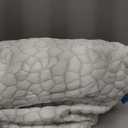 QUTOOL Cooling Pillow for Sleeping, CertiPUR-US Shredded Memory Foam Queen Pillow Set of 1, Cool Pillow for Hot Sleepers Adjustable Firm Pillow for Side, Back, Stomach Sleepers Soft Yet Support, White