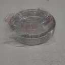 Round Cake Stand Set of 2 Metal Cupcake Stands Dessert Display Plate for Wedding Party Birthday,Matte Silver