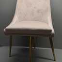 Modway Viscount Modern Accent Performance Velvet Dining Chair, Pink