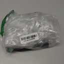 Ainozz Dummy Door Handles Interior  Pack of 2, Matte Black Door Handle Single Side Lever for Closet & French Doors | Ambidextrous Square Design, Powder Coated NonTurning and NonLocking Handle