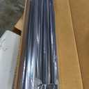 Ivilon Window Curtain Rod End Cap - 1 inch Pole. 120 to 240 Inch. Black