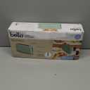 bella 2 Slice Slim Toaster, Fits-anywhere Kitchenware, 6 Setting Shade Control with Reheat & Cancel Buttons, Fits Sourdough, 10 Long Slot, Anti Jam & Auto Shutoff, 900 Watt, Seaglass