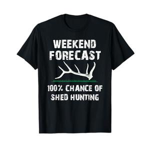 Elk & Deer Shed antler hunting, shed hunters t-shirt T-Shirt XL