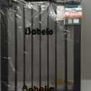 BABELIO 26-28.5 Inch Narrow Easy Install Baby Gate, Auto-Close Pet Gate for Small Stairs and Doorways, NO Drilling Pressure Mounted, NO Extensions, Black