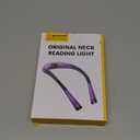 Glocusent Book Light, Bendable Neck Light, Tri-Head Book Light for Reading in Bed, Book Lovers Gifts