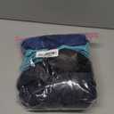 Real Essentials 4 Pack: Women's Dry-Fit Athletic 7" Bermuda Long High Waisted Running Shorts size XL