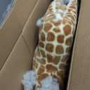 Melissa & Doug Lifelike Plush Standing Baby Giraffe Stuffed Animal 3 Feet Tall