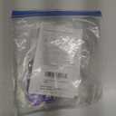 Puroma 1 Pack Combination Lock for Locker 4 Digit Outdoor Waterproof Padlock for School, Gym, Sports, Fence, Toolbox, Gate, Case, Outdoor, Hasp Storage (Purple)