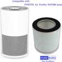 PUREBURG HAP260 Replacement True HEPA Filters Compatible with PURITIX HAP260 Air Purifier (small), H13 4-Stage Filtration Activated Carbon,2-Pack