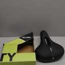 Velmia Bicycle Saddle - Comfortable Saddle for Men and Women - 3 Zone Concept - Waterproof Bicycle Seat with Ergonomic Design