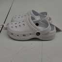 TG Sparkle Clogs White Size 12