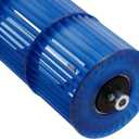 PATIKIL 94x580mm Air Conditioner Blower Fan Wheel, External Fixation Cross Flow Fan Assembly Replacement for Room AC, Blue
