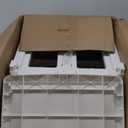 Plastic Storage Drawer Cart, Mobile Utility Cart, Home Craft Organizer with 5 Drawers & Lockable Wheels, Slim Rolling Storage Cart for Living Room, Bathroom, Dorm & Office (16”L x 13”W x 31”H)