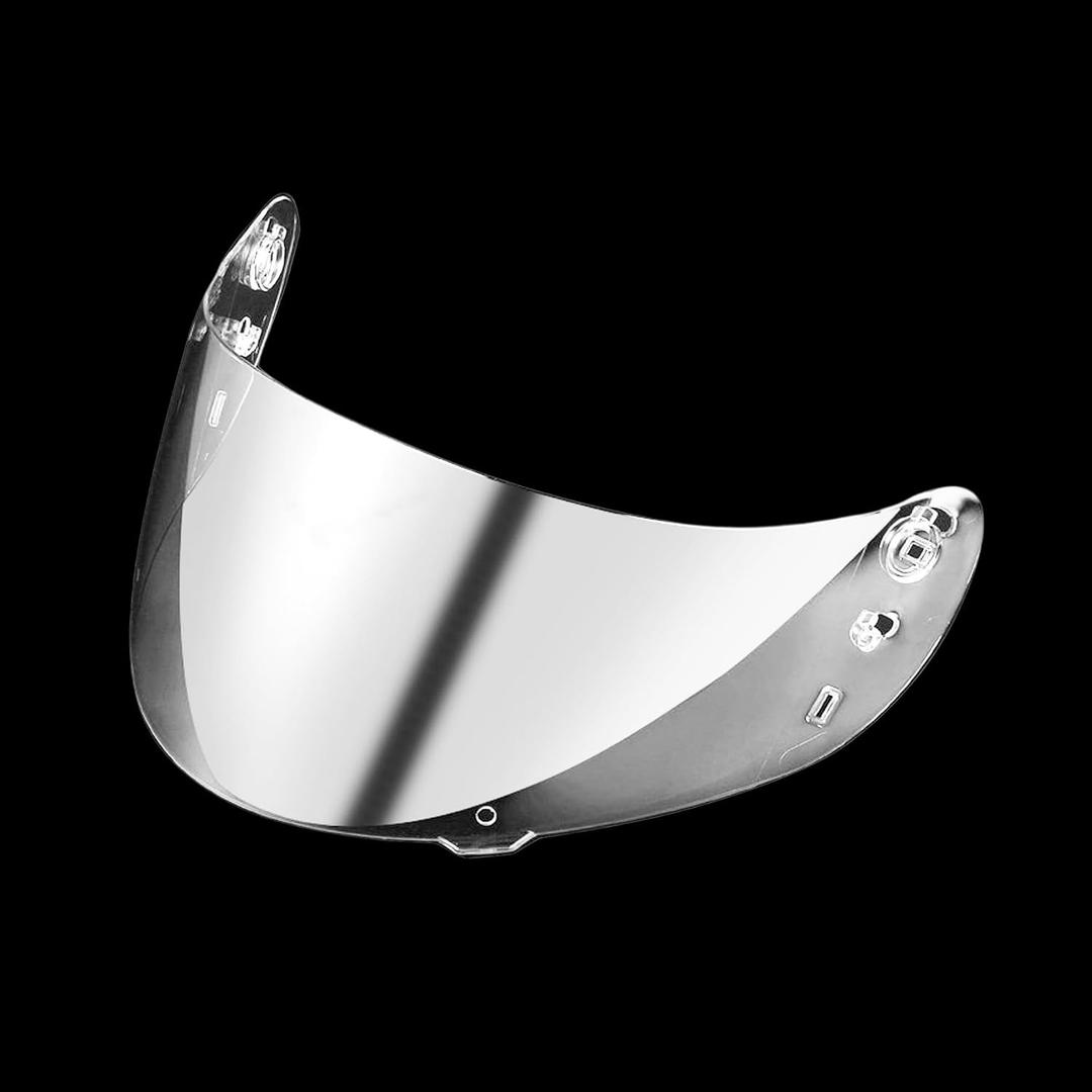 ICON IC04 Airframe Pro Airmada Airform Motorcycle Helmet Shield Uv Protection Motorcycle Visor Lens Helmets Accessories (Silver)