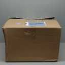 IRIS USA File Box, Plastic File Organizer with Lids for Letter/Legal File, Portable Document Box For Moving, Storage Bin with Durable and Secure Lid, Stackable Nestable BPA-Free, Pearl 35 Qt. 4 Pack