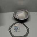 Differential Cover Kit Compatible for Chevy for GM for Ford Dana 44 1941-2003, Durable Aluminum Alloy Black with Gasket Bolts