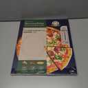 Pizza Pan - 14 Inch Nonstick Pizza Pan for Oven with Widen Handles for Cooking, Baking, and Grilling - Durable, Even Heating, Long-Lasting Kitchen Cookware (1, Grey) (Gray)