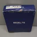 BEDELITE Velvet Fitted Sheet and Pillowcase Set, Luxury Soft Fuzzy Bottom Sheet with Reinforced Elastic Corner Straps, Deep Pocket up to 15 Inch, 1 Fitted Sheet and 1 Pillowcase (Twin, Dusty Pink)