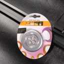 MOSTPLUS 6.5FT Quad 4-Fold Soft Folding Truck Bed Tonneau Cover Compatible for 2015-2025 2026 Ford F150 F-150 Bed Fourth Fold Styleside (78Inch)