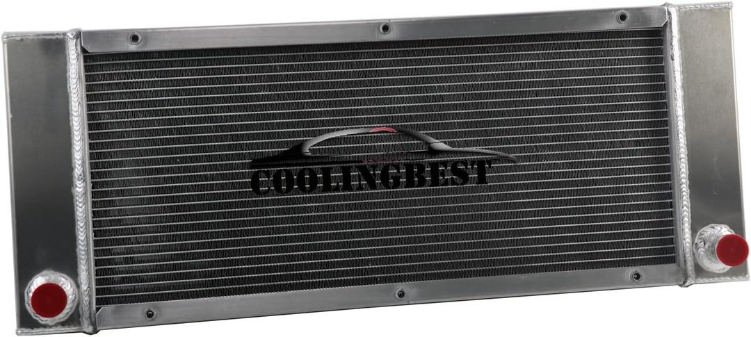 Bobcat 743 Radiator, 4 Row Aluminum Radiator for Bobcat Skid Steer 642 642B 643 722 742 742B 743 6571713 D51Tractor Radiators