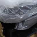 GarveeLife Couches for Living Room, 84'' L-Shaped Sectional Sleeper Sofa with Pull Out Bed, Comfy Sofa Bed with Charging Ports and Storage Armrests, Dark Grey