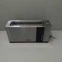 Mueller UltraToast Full Stainless Steel Toaster 2 Slice, Long Extra-Wide Slots with Removable Tray, Cancel/Defrost/Reheat Functions, 6 Browning Levels with LED Display, Housewarming Gifts New Home