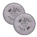 3M P100 Advanced Respirator Filter 2297, 1 Pair, Helps Protect Against Oil and Non-Oil Based Particulates, Nuisance Level Organic Vapor Relief, Mining, Shipbuilding, Abatement, Utilities