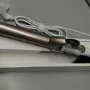 Hoson 1 1/4 Inch Curling Iron Dual Voltage, Ceramic Long Barrel 1.25 Inch Hair Curling Iron for Long Hair, LCD Display with 9 Heat Setting(225F-450F for All Hair Types, Glove Include)