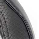 Car Steering Wheel Cover, Anti-Slip, Safety, Soft, Breathable, Heavy Duty, Thick, Full Surround, Sports Style (Black)