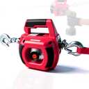 YATOINTO Portable Drill Winch 1000LB Pulling Capacity with 40 Feet Alloy Steel Wire Rope, Hand Winch for Lifting & Dragging