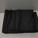 Amazon Basics Lightweight Super Soft, Breathable, Wrinkle Resistant, Machine Washable Microfiber 4 Piece Bed Sheet Set with 14-Inch Deep Pockets, King, Black, Solid