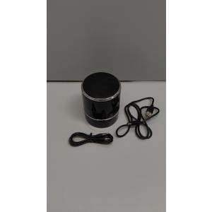 Security Camera with Bluetooth Speaker, 1080P Wireless WiFi Camera for Home/ Office/ Baby/ Pet, Indoor Camera Rotating Lens, with Motion Detection, APP, Local & Cloud Storage (Included 128GB SD Card) (Black)