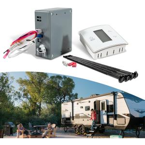 3316230.000 RV Wall Thermostat Kit Replacement for Dometic CT Single Zone Thermostat with Control Kit, for Cool/Furnace Control with LCD Display Modes 3316250.712/3316250.700/3316230.714