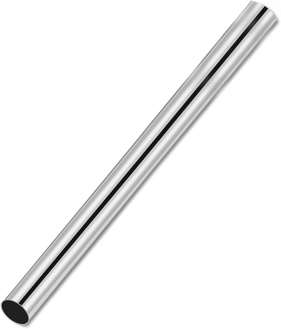 3 Inch Stainless Steel Exhaust Pipe 40 Inch Long, 3" OD x 40" Length T304 Straight Exhaust Tubing DIY Extension Pipe, Automotive Universal Fit, 1 Pack