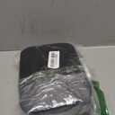 Latest Stylish Cosmetic Bag for Women | Toiletry Storage Pouch & Jewellery Organizer of PU Leather | Makeup Case with Compact Magnifying Mirror for Travel (20x14x8 cm, Black)