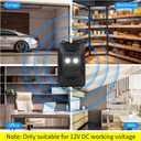 Ultrasonic Rodent Repellent for Car Engine,Rat Repellent Car Rodent Repeller Under Hood, Battery Operated Mouse Deterrent with Flashing Lights,Keep Mice Rats Out of Garage Outdoors Indoors,2 Pack