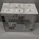 Cesun Motion Sensor Trash Can, 5 Gallon Automatic Bathroom Garbage Can with Lid, Touchless Smart Plastic Slim Wastebasket for Bathroom, Office, rv, Bedroom, Living Room, White