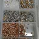 LIFKOME Jewelry Making Beads 2160pcs Colorful Plastic Beads Spacer Beads for DIY Necklace Bracelet