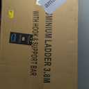 Tough Grade 12.5ft RV Telescoping Ladder | Lightweight Aluminum, Compatible with Lippert On-The-Go Prepped Units, Compact & Secure Locking for Campers & Motorhomes