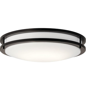 Kichler Lighting Avon 24" LED Flush Mount with Acrylic in Olde Bronze®