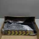 Pawaboo Extra Wide Dog Stairs for Car, Foldable Dog Ramps for Car with Non Slip Surface & Reflective Tape, Heavy Duty Dogs Steps for Cars, SUV, Truck, 300lbs Capacity, 14"-35" Adjustable Height