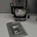 KRUPS Simply Brew Compact 5 Cup Coffee Maker: Stainless Steel Design, Pause & Brew, Keep Warm, Reusable Filter, Drip-Free Carafe