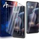 Anoowkoa 3 Pack Designed for Moto G 2026 & Moto G Play 20266.7 inchScreen Protector Tempered glass film.Anti-Breakage.Anti-Scratch.No Bubbles.9H Hardness.Supports Fingerprint Unlocking.Easy Installation