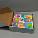 Montessori Toys for 1+ Year Old Girl Gifts, Busy Board Educational Toddler Toy Age 1-2, First Christmas 1st Birthday Gifts for 1+ Year Old Girl Boy (Pink)