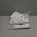 Projector Screen 16: Portable White Projection Curtain for Indoor and Outdoor Movies 84 Inch Foldable Lightweight Screen for Front or Back Projection Pack Of 2