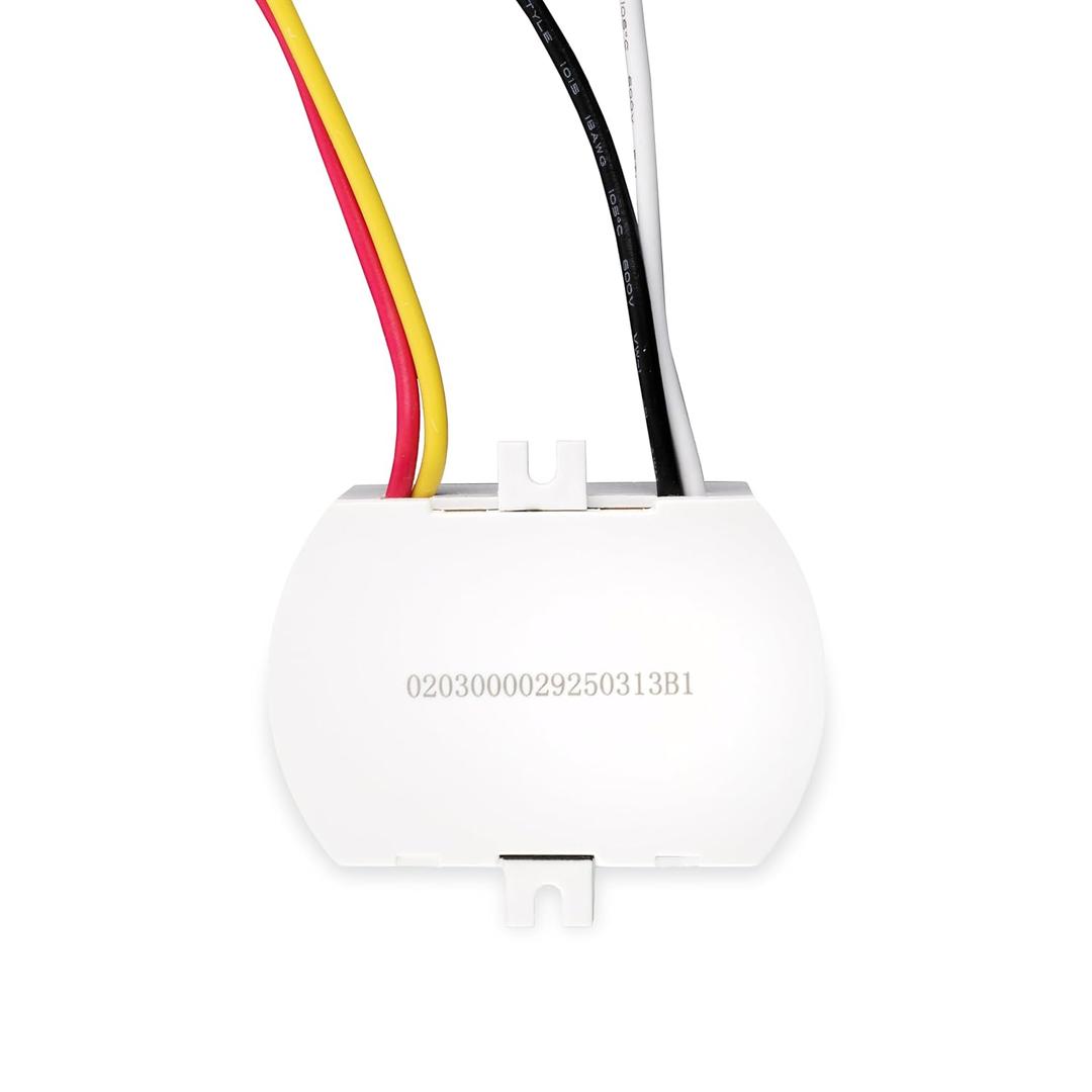 Espen LED Driver, VEL12035120H-3-CA Constant Current, 350mA, Max. 12W, 120V Input, High Power Factor with Quick Connector. (Same as VEL12035120H-3)