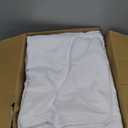 Fitable White Tablecloths for Rectangle Tables, 6 Pack - 70 x 120 Inches - Reusable and Washable Table Clothes for 6-8 Ft Tables, Polyester Fabric Table Covers for Wedding, Party, Banquet