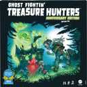 Mattel Games Ghost Fightin Treasure Hunters Anniversary Edition Board Game, Cooperative Family Game with Two Ways to Play Including a One vs All Mode for 2-5 Players