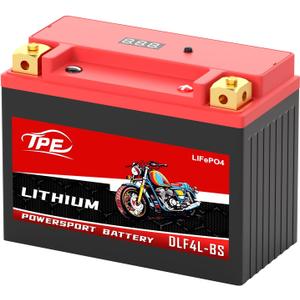 TPE Lithium Motorcycle DLF4L-BS 12V 2.5Ah ATV, UTV, Jet Ski, 4 Wheeler, Quad, Scooter, Motocross